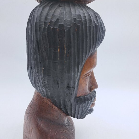 Jamaican Carved Statue - Picture 10 of 11